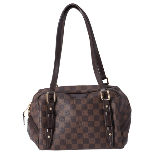 Louis Vuitton Rivington PM Shoulder Bag N41157 Ebene Damier Canvas