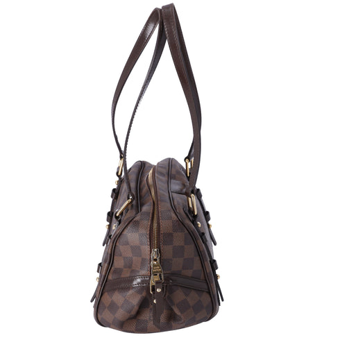 Louis Vuitton Rivington PM Shoulder Bag N41157 Ebene Damier Canvas