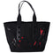 Christian Louboutin Frangibus Tote Bag Black Red Canvas Leather