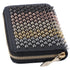 Christian Louboutin Panettone Long Wallet Black Leather Multicolor Hardware