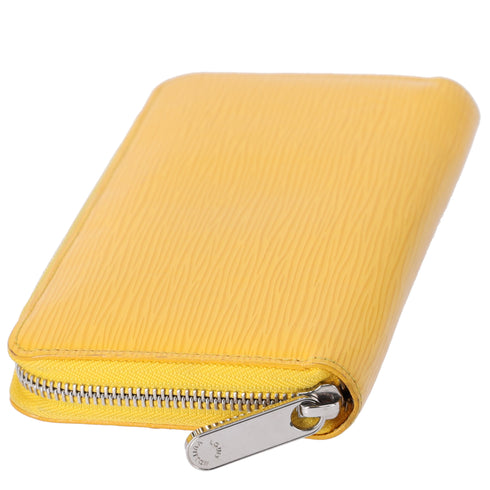 Louis Vuitton Zippy Long Wallet M81229 Sunflower Yellow Epi Leather