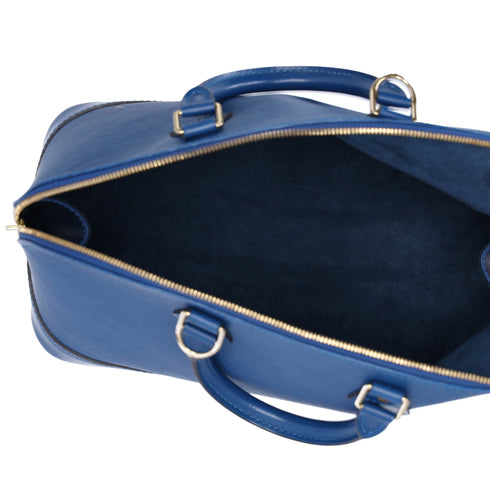 Louis Vuitton Alma Epi Handbag M52145 Toledo Blue Epi Leather