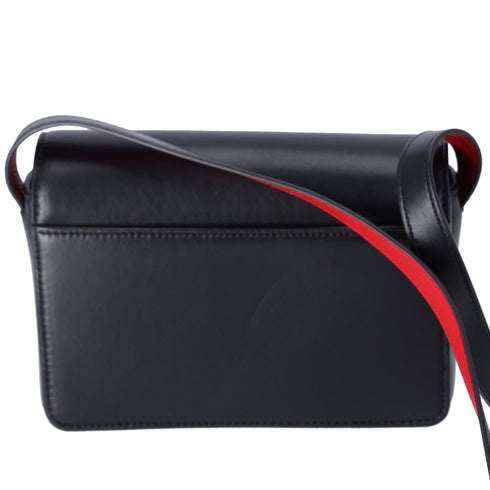 Christian Louboutin RUBY54 Shoulder Bag Black Leather