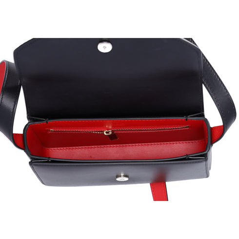 Christian Louboutin RUBY54 Shoulder Bag Black Leather