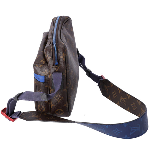 Louis Vuitton Outdoor PM Messenger Bag Monogram Split Shoulder Bag M43843