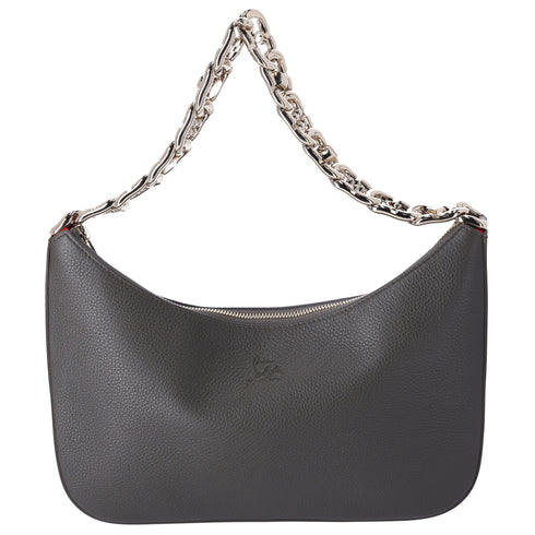 Christian Louboutin Rubira Shoulder Bag 1235097 Dark Gray Leather