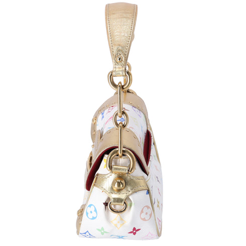 Louis Vuitton x Takashi Murakami Marilyn Bag White Multicolor Monogram Gold