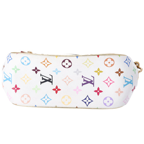 Louis Vuitton x Takashi Murakami Marilyn Bag White Multicolor Monogram Gold