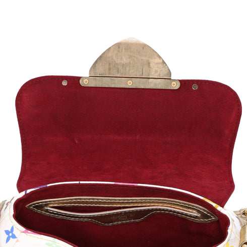 Louis Vuitton x Takashi Murakami Marilyn Bag White Multicolor Monogram Gold