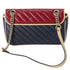 GUCCI GG Marmont Quilting Small Shoulder Bag 443497 Red Navy Cream