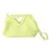 BOTTEGA VENETA The Triangle Shoulder Bag Yellow Leather