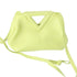 BOTTEGA VENETA The Triangle Shoulder Bag Yellow Leather