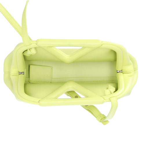 BOTTEGA VENETA The Triangle Shoulder Bag Yellow Leather