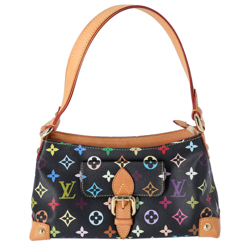 Louis Vuitton x Murakami Eliza Black Monogram Multicolor Shoulder Bag M40099