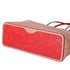 Christian Louboutin Cabata Large Tote Bag Tan Red Leather Rubber
