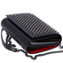 Christian Louboutin Paloma Clutch Crossbody Black Red Leather Studded