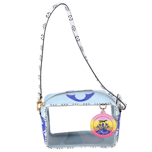 Louis Vuitton By the Pool Giant Monogram Beach Pouch Hawaii Blue