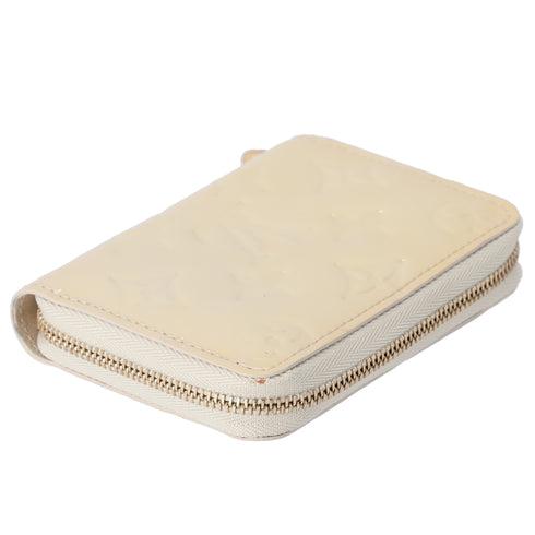 Louis Vuitton Zippy Coin Card Wallet Monogram Vernis M91461 Corail