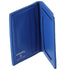 CHANEL Matelasse Card ID Wallet Blue Lambskin
