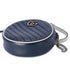 GUCCI GG Marmont Round Shoulder Bag 550154 Navy White Leather