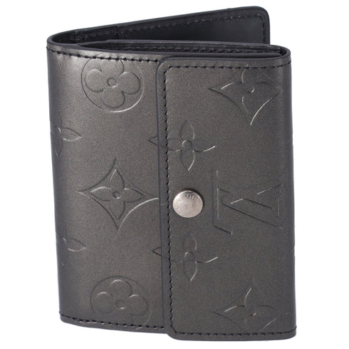 Louis Vuitton Ludlow Monogram MatCoin Case M65122 Noir Calfskin