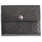 Louis Vuitton Ludlow Monogram MatCoin Case M65122 Noir Calfskin