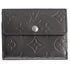 Louis Vuitton Ludlow Monogram MatCoin Case M65122 Noir Calfskin