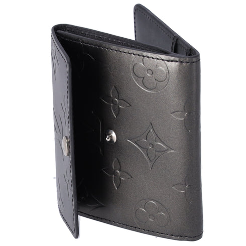 Louis Vuitton Ludlow Monogram MatCoin Case M65122 Noir Calfskin