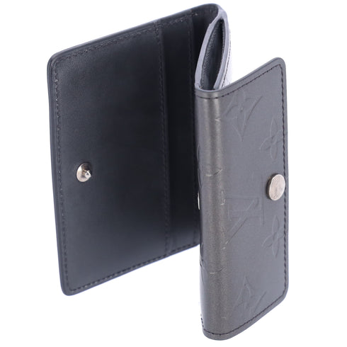 Louis Vuitton Ludlow Monogram MatCoin Case M65122 Noir Calfskin