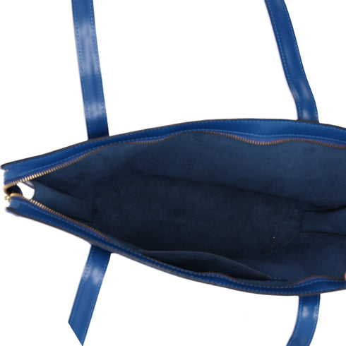 Louis Vuitton Saint Jacques Long Shoulder Bag M52335 Toledo Blue Epi Leather