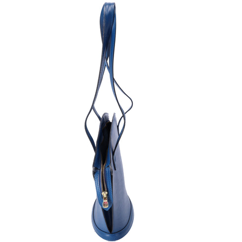 Louis Vuitton Saint Jacques Long Shoulder Bag M52335 Toledo Blue Epi Leather
