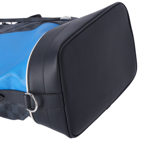 Louis Vuitton 2017 America's Cup Damier Cobalt Noe Marin Bucket Bag Tote