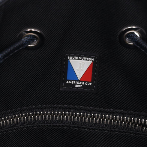 Louis Vuitton 2017 America's Cup Damier Cobalt Noe Marin Bucket Bag Tote