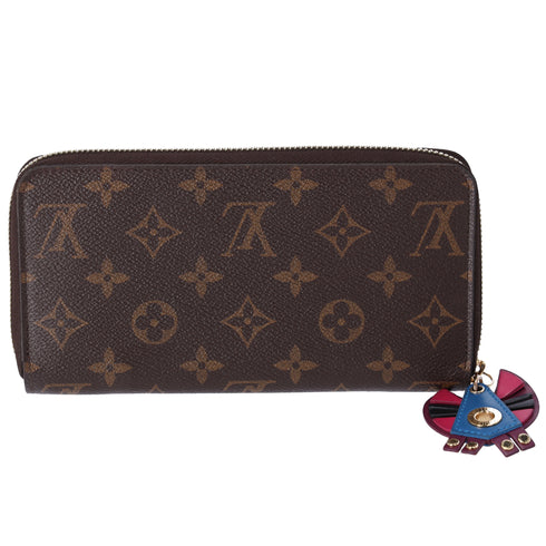 Louis Vuitton Zippy Wallet Monogram Totem M61364 Flamingo