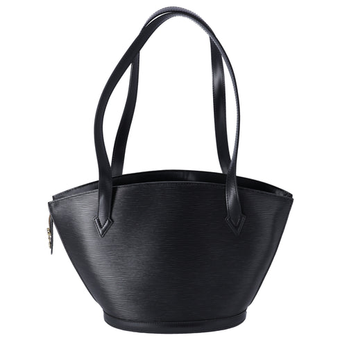 Louis Vuitton Saint Jacques Epi Handbag M52272 Noir Black Leather