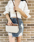 Michael Kors Jet Set East West Chain Crossbody Vanilla MK Luggage