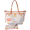 Louis Vuitton Neverfull MM Tote Multicolor Damier Azur N41065 Summer Truck