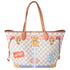 Louis Vuitton Neverfull MM Tote Multicolor Damier Azur N41065 Summer Truck