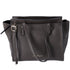 Salvatore Ferragamo Amy Medium Top Zip Shoulder Tote Bag Leather Dark Gray