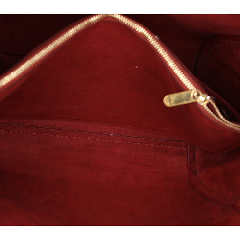 Louis Vuitton Monogram Kimono MM Brown Red Tote Bag Canvas Shoulder Bag M40459