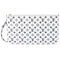 Louis Vuitton Neverfull MM Clutch Pochette White Monogram