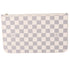 Louis Vuitton Neverfull Pouch Beige Damier Azur