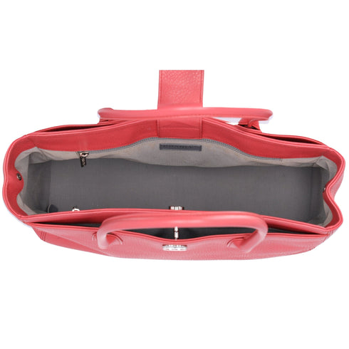 CHANEL Executive Tote Line Tote Bag Pink Grained Calf Leather CHANEL Handbags