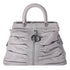 Christian Dior Karenina Handbag North South Tote Gray Leather DIOR Handbags