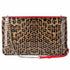 Christian Louboutin Loubiposh Shoulder Bag Light Brown Brown PVC Leopard Christian Louboutin Handbags