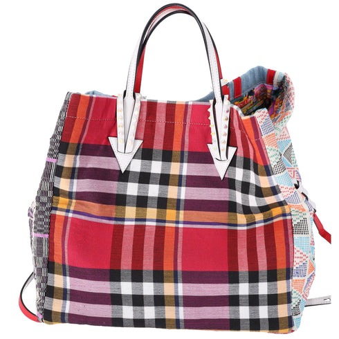 Christian Louboutin Manilacaba Caba Large Tote Motif Embroidered Multicolor Christian Louboutin Handbags