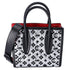 Christian Louboutin Paloma S Mini Handbag Black Silver Red Leather Nylon Christian Louboutin Handbags