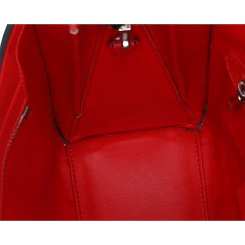 Christian Louboutin Paloma S Mini Handbag Black Silver Red Leather Nylon Christian Louboutin Handbags