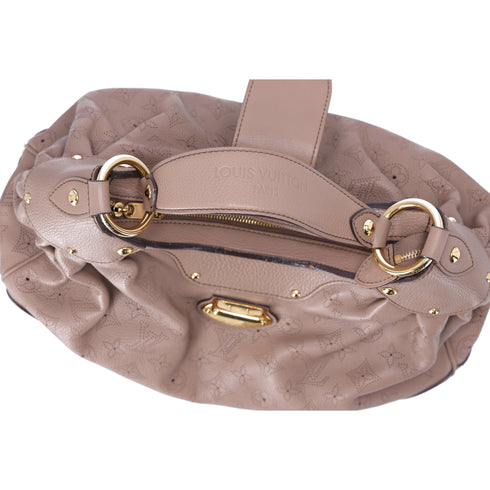 Louis Vuitton Monogram Mahina Solar PM Shoulder Bag M93445 Poudre Taupe Leather