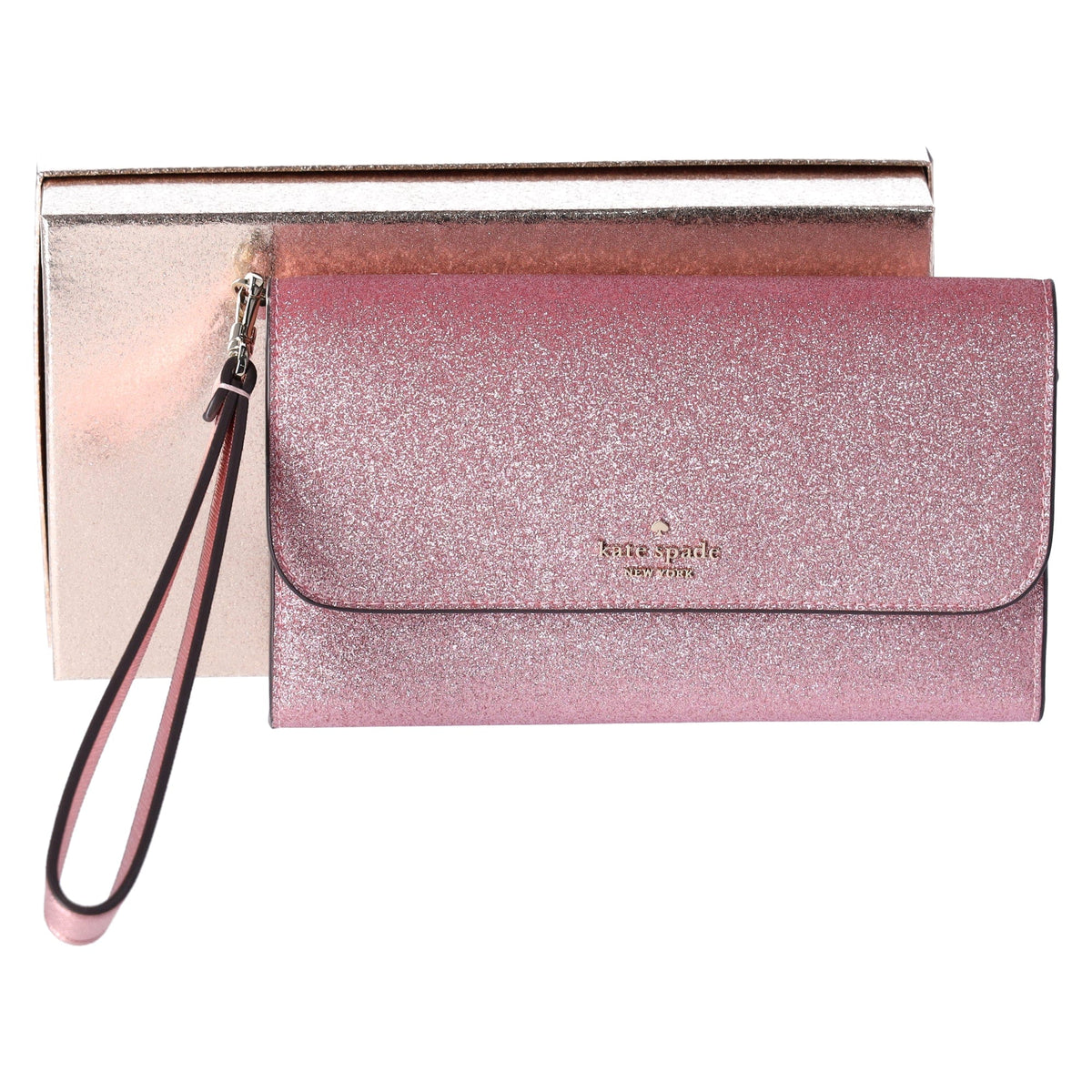 Kate spade best sale lola glitter wallet